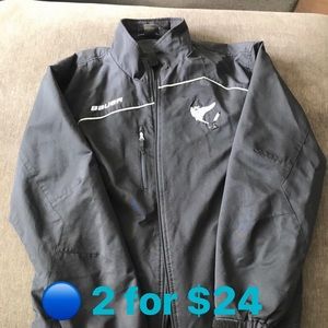 Black 🏒jacket-Lightweight lined windbreaker